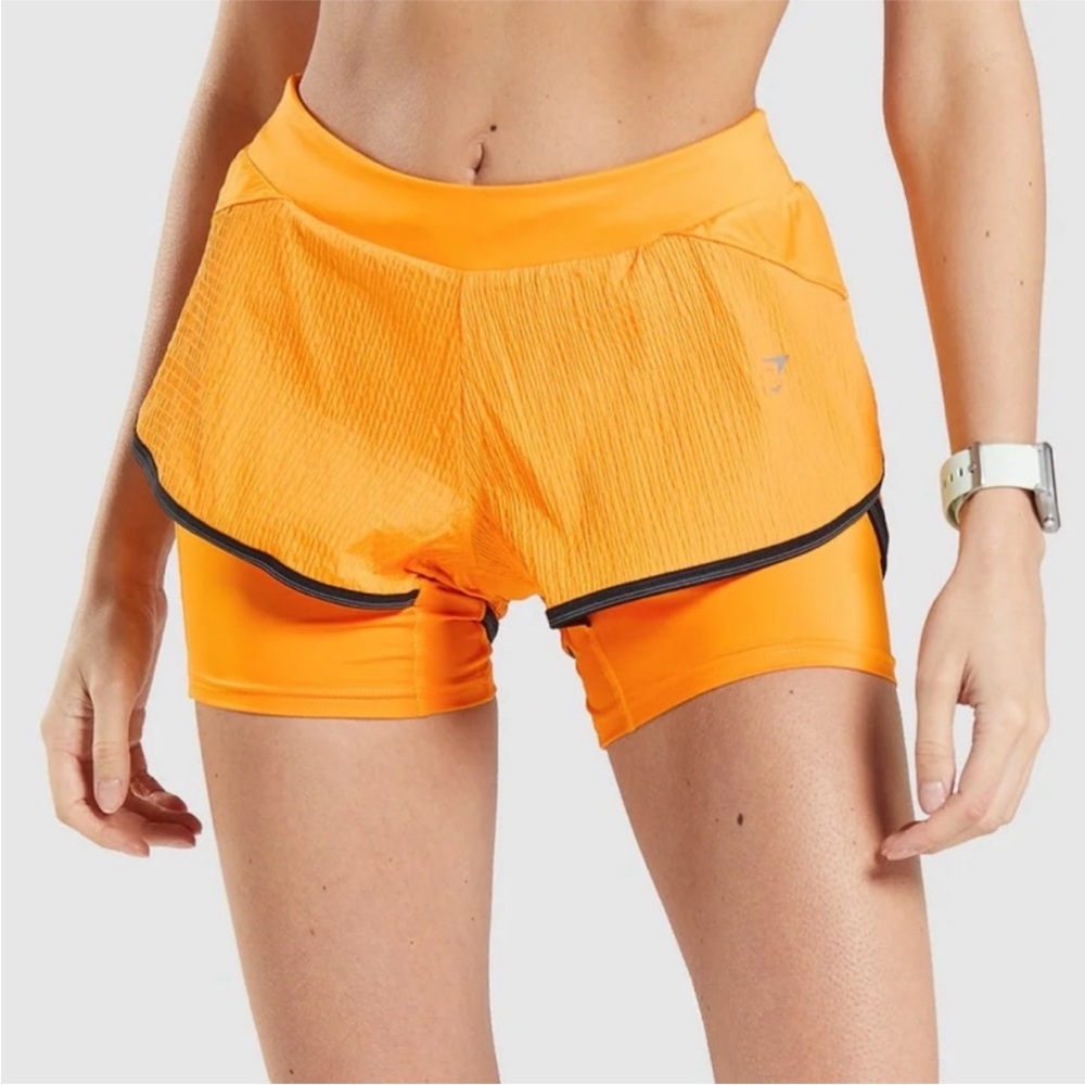 NWOT Gymshark 2-in-1 Running Short